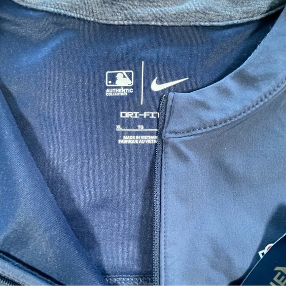 Nike Navy Authentic Collection Game Time Performance Long Sleeve - Picture 13 of 14